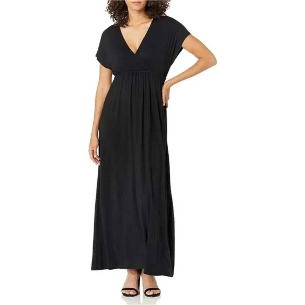 0 Waisted Maxi Dress (Available in Plus Size)